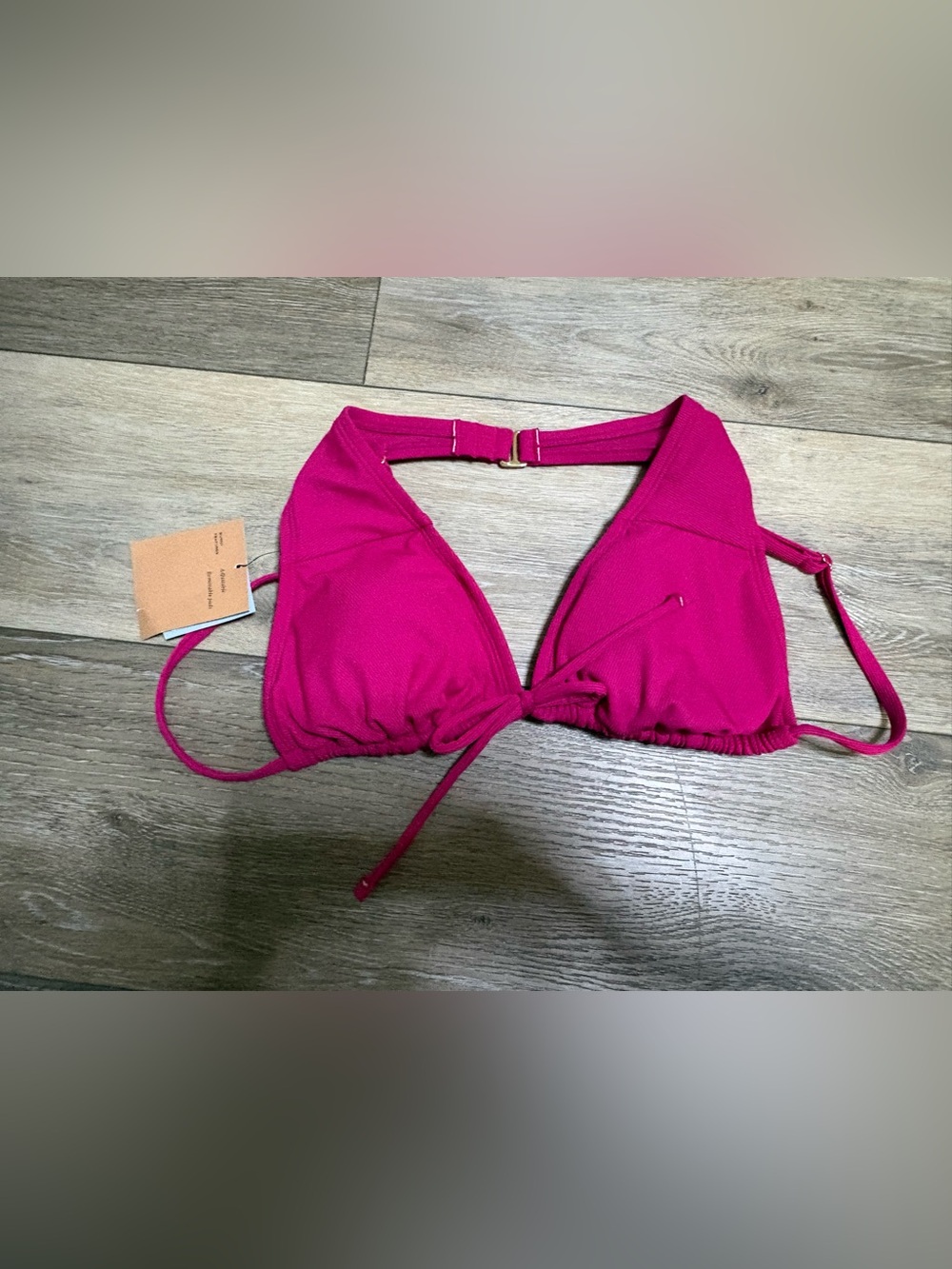 Shade and Shore Womenâs Bikini Top Small New with Tags